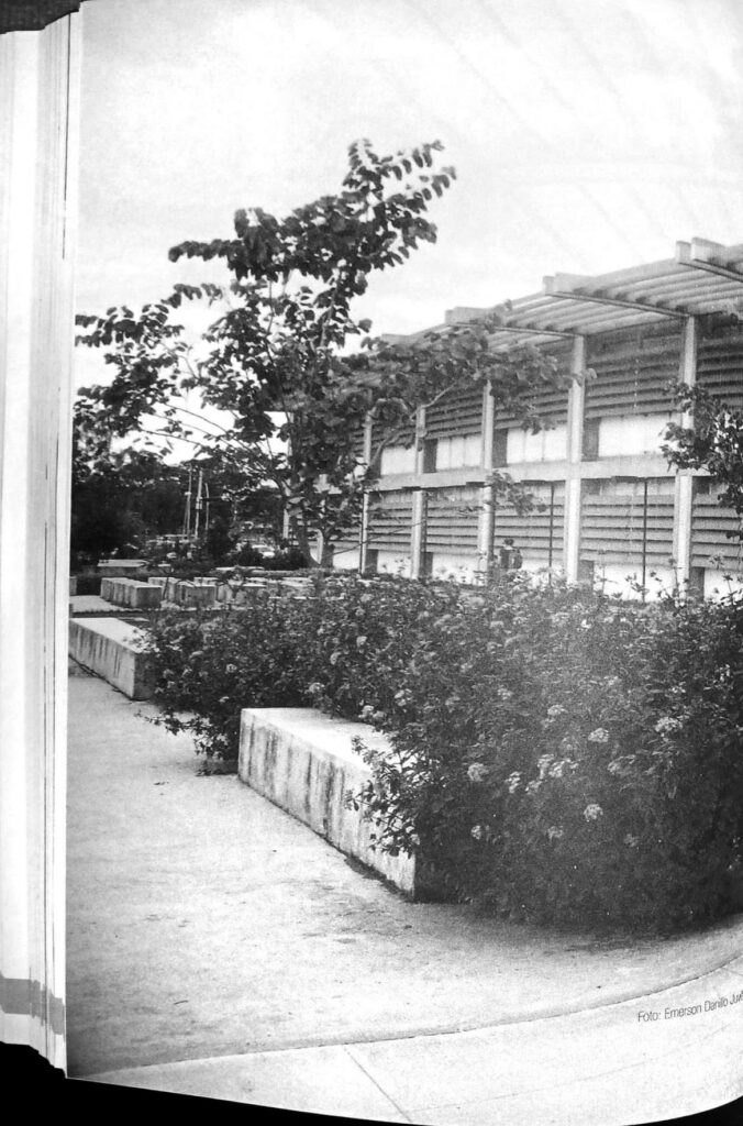 Bloco do IB visto do jardim